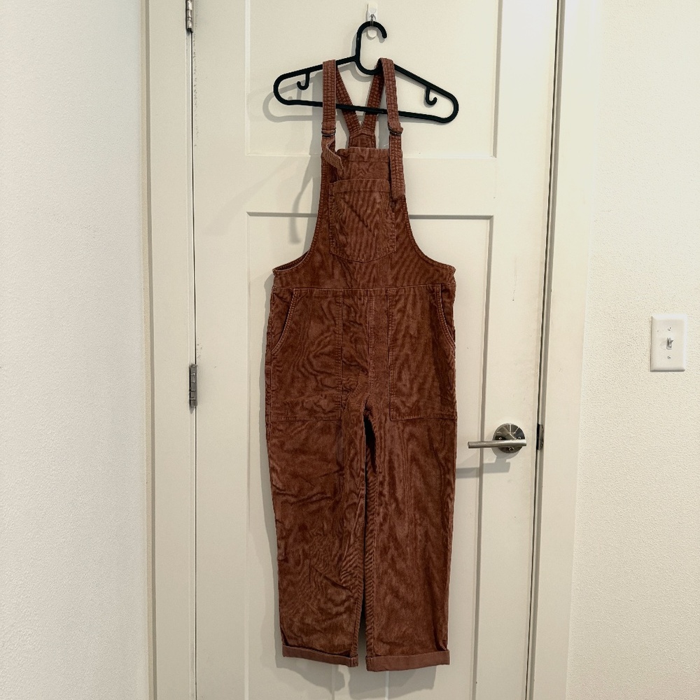 Aerie Corduroy Overalls Women's XS